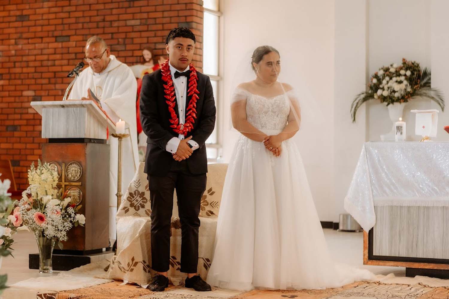 Blissful Church Wedding in Auckland